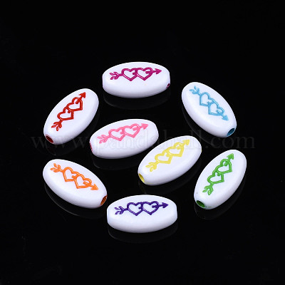 Wholesale Opaque White Acrylic Beads 