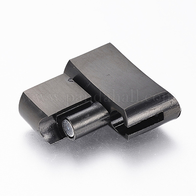 Magnetverschlüsse aus Edelstahl 304 mit einklebbaren Enden&nbsp;X-STAS-F130-49B-1