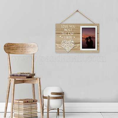 Cadre photo mdf&nbsp;DJEW-WH0036-001-1