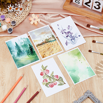 50 pieza de papel de dibujo&nbsp;DIY-WH0816-028F-1