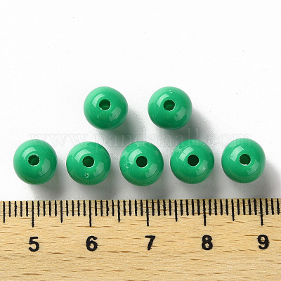 Perles acryliques opaques&nbsp;MACR-S370-C8mm-24-1
