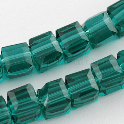 Fili di perline in vetro&nbsp;LS-GLAA-R041-6x6mm-15-1