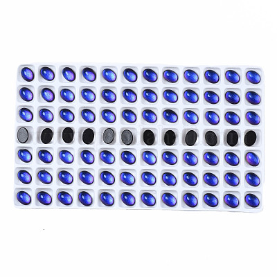 Cabochon in vetro traslucido k9&nbsp;GGLA-Q084-001A-1