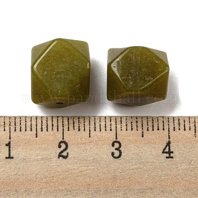 Perle di giada bianca naturale tinti&nbsp;G-B070-06-1