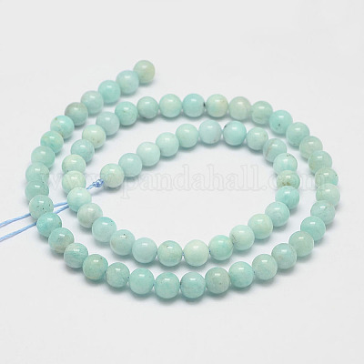 Natur amazonite Perle Stränge&nbsp;G-P204-01-6mm-1