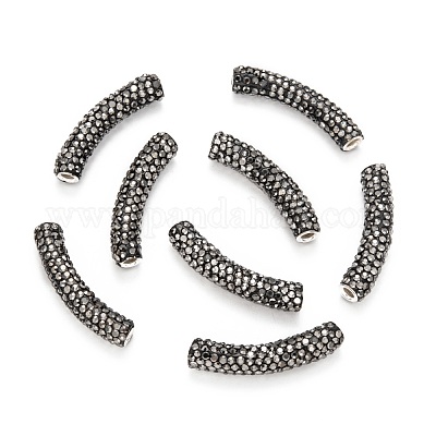 Messing Nahen Osten Strass-Perlen&nbsp;RB-C1300-1-1