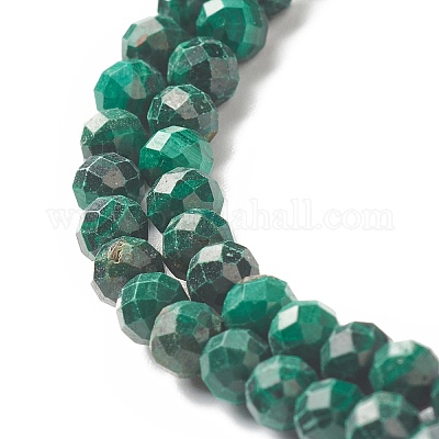 Chapelets de perles en malachite naturelle&nbsp;G-G989-A06-C-1