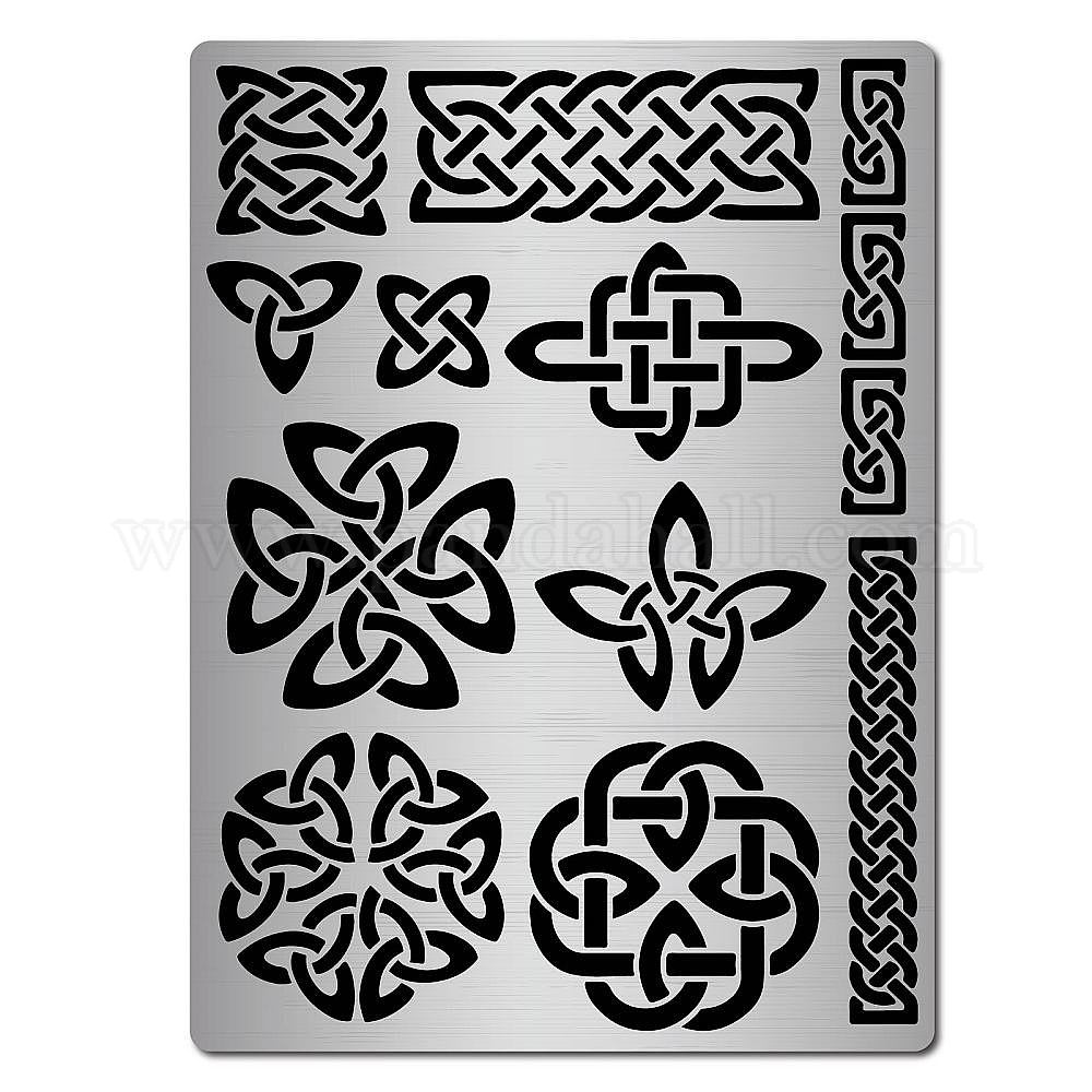 Shop GORGECRAFT Metal Celtic Triquetra Knot Stencil Viking Symbol Wicca shop-gorgecraft-metal-celtic-triquetra-knot-stencil-viking-symbol-wicca