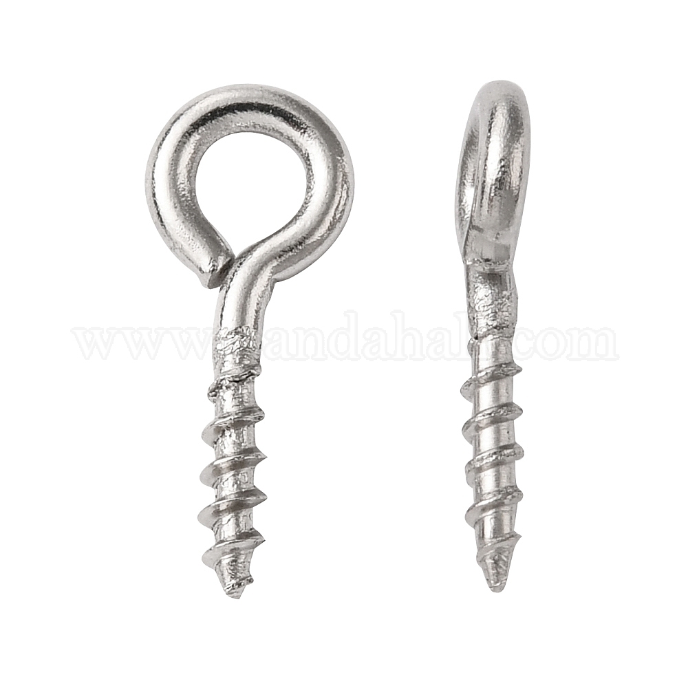 Wholesale 304 Stainless Steel Screw Eye Pin Peg Bails