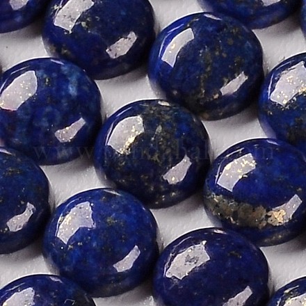 Dyed Natural Lapis Lazuli Gemstone Dome/Half Round Cabochons G-J330-06-16mm-1