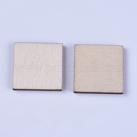 Holz Cabochons WOOD-WH0016-01A-1