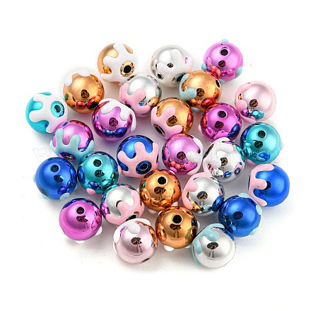 Perles acryliques émail MACR-K341-01-1
