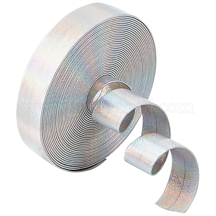 Gorgecraft cordón plano imitación cuero láser 4.6~5m LC-GF0001-06C-02-1