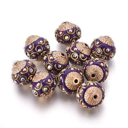 Handmade Indonesia Beads IPDL-F029-02H-1