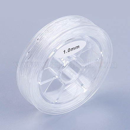 Hilo de cristal elástico japonés redondo X-EW-G008-01-1mm-1