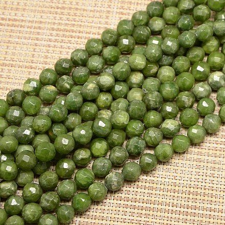 Pierre naturelle quartz vert chapelets de perles rondes G-L143-12mm-01-1