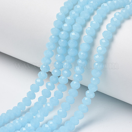Chapelets de perles en verre X-EGLA-A034-J8mm-D04-1