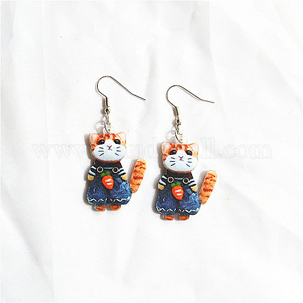 Pendientes colgantes de acrílico de Pascua&nbsp;FS-WG38FCF-04-1