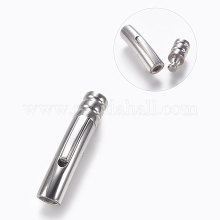 304 Stainless Steel Bayonet Clasps STAS-A035H-4P-1