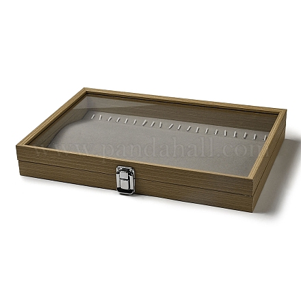 Cajas de presentación collar de madera ODIS-M007-01-1