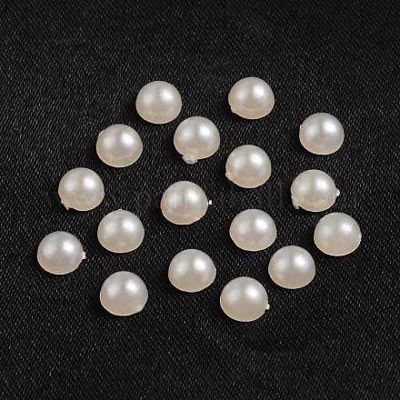 Abalorios de acrílico de la perla de imitación SACR-R701-5x2mm-24-1
