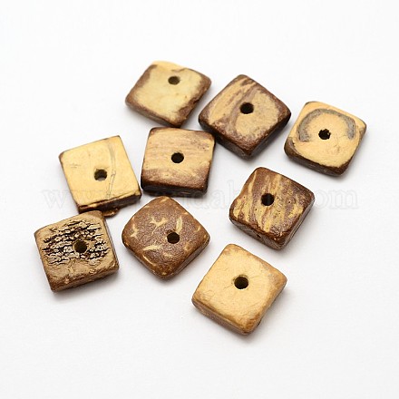Square Coconut Beads COCO-N001-06-1