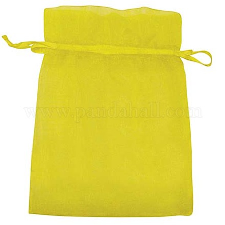 Organza Gift Bags with Drawstring OP-R016-17x23cm-16-1