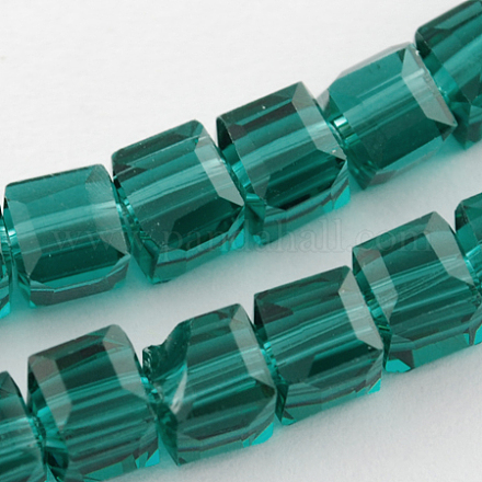 Fili di perline in vetro&nbsp;LS-GLAA-R041-6x6mm-15-1