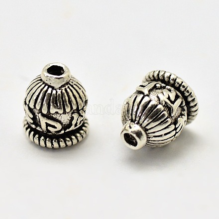 Vintage Buddhist Jewelry Findings Thai Sterling Silver Bead Cones STER-L008-150-1