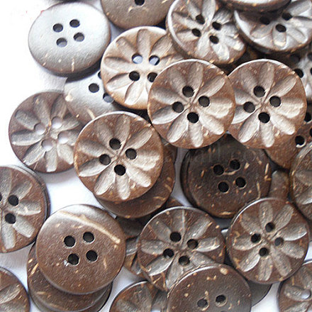 4-Hole Buttons in Round Shape NNA0YYD-1