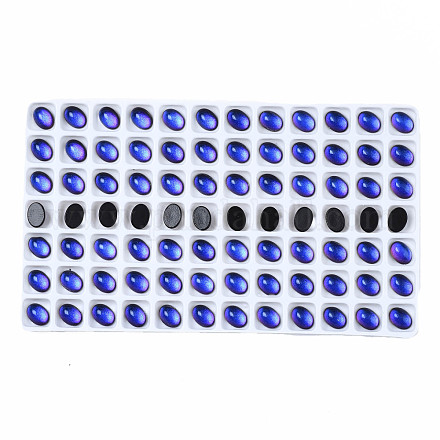 Cabochon in vetro traslucido k9&nbsp;GGLA-Q084-001A-1