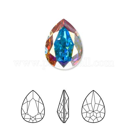 Diamantes de imitación de cristal austriaco 4320-8x6mm-101(F)-1