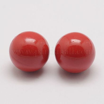 Perles de boule ajustement pendentif de cage en laiton KK-G298-14mm-06-1