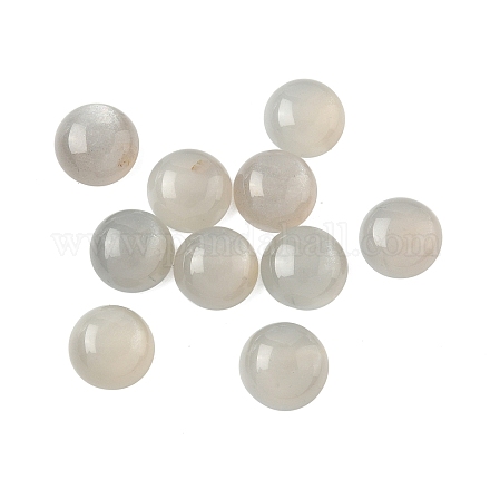 Natürliche graue Mondstein-Cabochons G-S398-01A-05-1