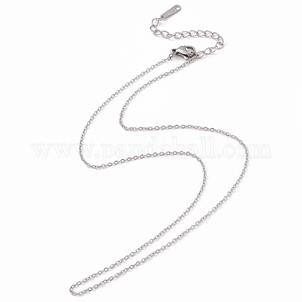 304 ожерелье-цепочка из нержавеющей стали для мужчин и женщин STAS-G299-04P-1