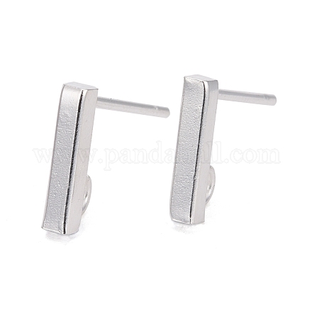 Accessoires de puces d'oreilles en 304 acier inoxydable X-STAS-G224-21S-03-1