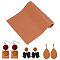 PU Leather, Garment Accessories, Brown, 67x20x0.15cm