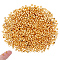 1000Pcs Brass Crimp Beads, Column, Golden, 3x2mm, Hole: 2mm, 1000pcs/set