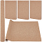 DIY Imitation Linen Fabric, with Paper Back, for Book Binding, Velvet Box Making, Peru, 300x1300mm