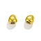 304 Stainless Steel Beads, Heart, Golden, 5x5x4mm, Hole: 1.6mm