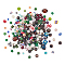 1Set Glass Beads, Mixed Shapes, Mixed Color, 5~35x9~20mm, Hole: 1.4~2.2mm