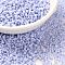 Cylinder Seed Beads, Frosted Colors, Uniform Size, Lilac, 2x1.3~1.5mm, Hole: 0.8~1mm, about 888pcs/10g