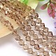 Faceted Polyhedron Imitation Austrian Crystal Bead Strands G-M183-8mm-29A-1