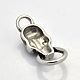 Vintage Halloween Jewelry Findings Smooth Surface 316 Stainless Steel Skull Links for Bracelet Making STAS-O046-05-2