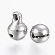304 Stainless Steel Bell Charms STAS-K154-A-51P-2