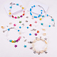 SUNNYCLUE DIY 6Pcs Boho Shell Beads Beach Charm Ankle Bracelet Making Kit Foot Chain Sandal Beads Anklets Adjustable Foot Jewelry Making with Starfish Sea Turtle Charms Turquoise Stone DIY-SC0002-66-6