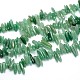 Natürlichen grünen Aventurin Perlen Stränge G-O051-02-1