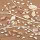 Natürliche Kaurimuschelperlen & runde Perle aus Glasperlen DIY-SZ0007-37-3