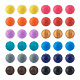 120Pcs 12 Colors Silicone Beads SIL-TA0001-16-2