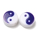 Perles acryliques opaques imprimés OACR-L015-01A-2